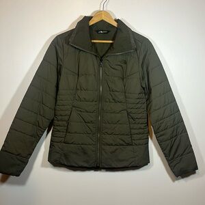 Women’s The North Face Jacket New With Tags          Size Small New Taupe Green